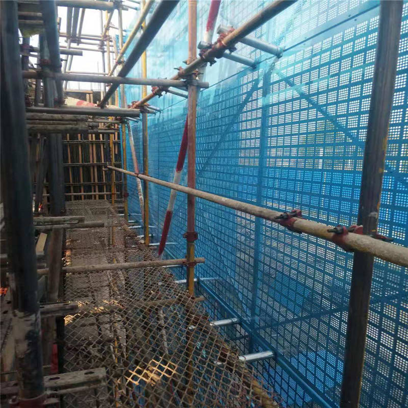 建筑工地爬架網——安全施工的重要保障